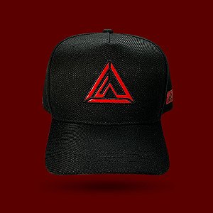 Boné Black and Red - Strapback