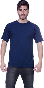 Camiseta Penteada Azul Marinho