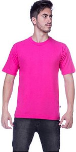 Camiseta Penteada Rosa Pink