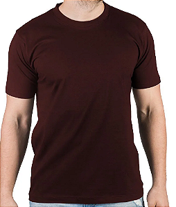Camiseta Penteada Marrom Premium