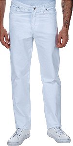Calça Jeans Masculina Branca