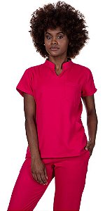 Camisa Cirúrgica Fem. Pink