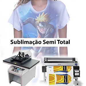 Estampa Sublimação Semi Total