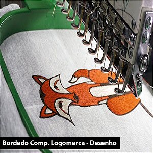 Bordado Comp. Logomarca - Desenho