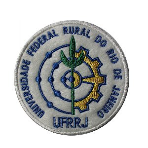 Patch Bordado Univ. Fed. Rural RJ