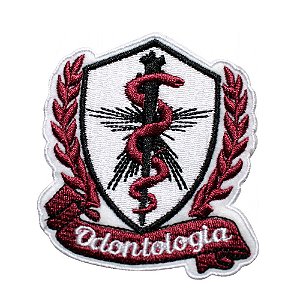 Patch Bordado Odontologia 02