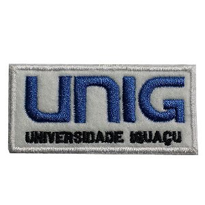 Patch Bordado Univ. Unig