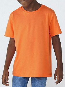 Camiseta Infantil Laranja