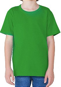 Camiseta Infantil Verde Bandeira