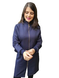 Jaleco Dubai Marinho Feminino