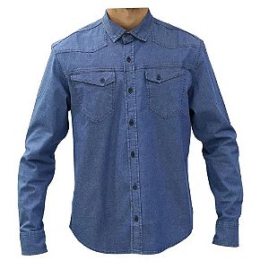 Camisa Jeans Masc. Bivik