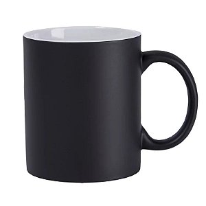 Caneca Magica Preta Fosca 325ML