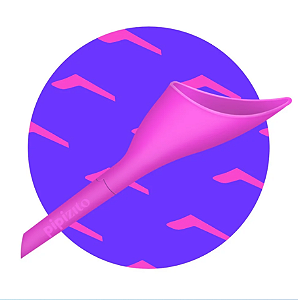 Pipizito Funil Urinario Reutilizavel - Rosa