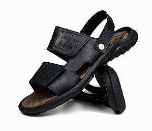 Sandalia Masculina Deck Be 3500 Preta