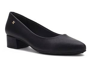 Sapato Mocassin Softli 10058 Preto