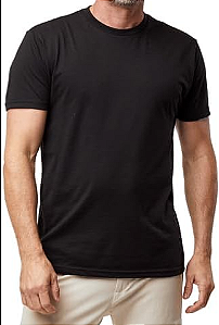 Camiseta Poliester Preta