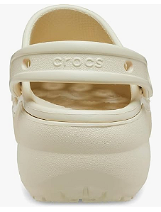 Crocs Classic Plataform Clog W Bone