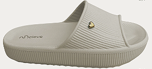 Chinelo Meleve  Feminino AT467 Off White