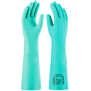 Luva Longnit Mod: 5020 Latex Nitril Nº 10