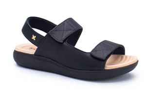 Sandalia Softli 10173 Preta