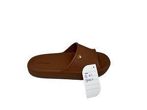 Chinelo Meleve  Feminino AT467  Marrom