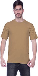 Camiseta Penteada Marrom Claro Premium