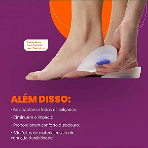 Calcanheira Esporão com Ponto Azul Hidrolight