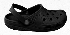 Babuche Meleve Feminino AT 487  Preto