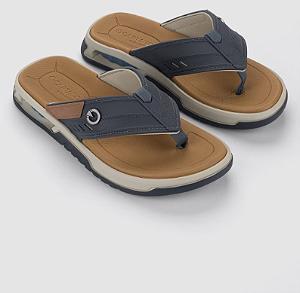 Chinelo de Dedo Cairo Cartago Bege com Castor