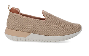 Tênis Slip On Bege Básico Usaflex AH17025002
