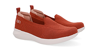 Tênis Tricot Terracota Usaflex
