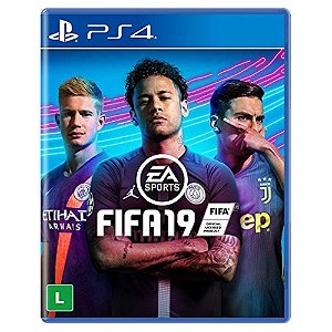 Jogo FIFA 19 - ( FIFA 2019) PS4  A era dos Campões  - NOVO LACRADO