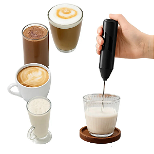 Mini Mixer Misturador Portátil Café, Bebida, Shake, Drinks, omelete - Pasis OIH-2450