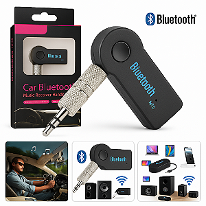 Receptor Bluetooth 3.0 Adaptador Áudio p2 som carro para som antigo tambem aux Car- B02