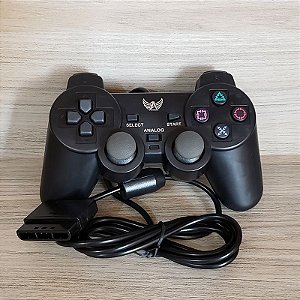 FGAMES NATAL - Controle Playstation Usb Analógico Para Computador Pc