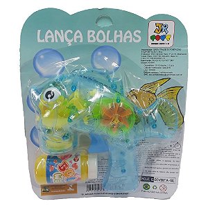 Brinquedo Lançador Pistola De Bolhas De Sabão - Jr Toys