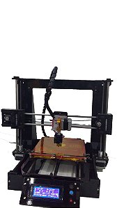 Kit Impressora 3d - Impressora 3D Graber I3 com Display Digital Preto Fosco