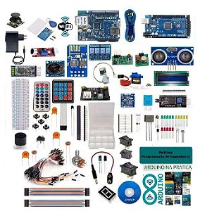 Kit Arduino Mega 2560 R3 Avançado Completo Iot Ethernet Wifi