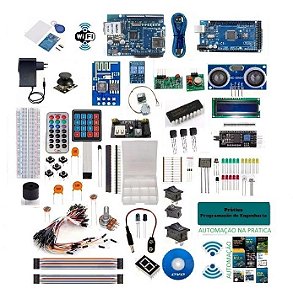 Kit Arduino Mega 2560 R3 Avançado Completo Iot Ethernet Wifi
