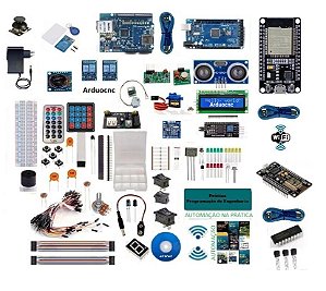 Kit Automação Para Arduino ATMega 2560 ESP32 Dev Kit Java Iot Ethernet Wifi 802.11