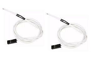 2 X Termistor Vidro 100k Hotend Ntc 3950 Reprap Sensor 100k