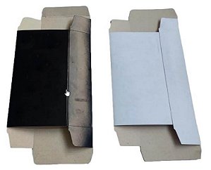 Caixa de cartão 18x9x4cm lisa p/celular - Pct c/50