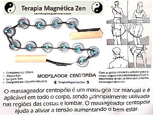 Auto Massageador centopéia by Terapia Magnética Zen
