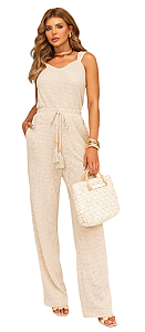 MACACÃO ELÁSTICO CINTURA