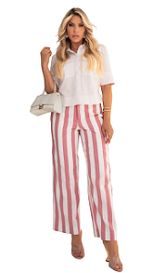 CALÇA PANTACOURT LISTRADA