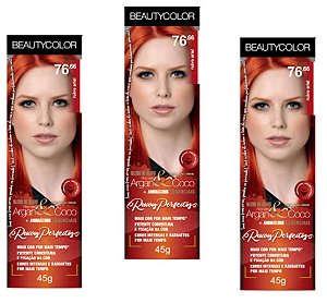 Beautycolor Argan&Coco Tintura Bisnaga 76.66 Ruivo Ariel
