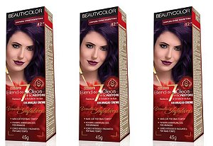 Beautycolor Tintura Argan&Coco Bisnaga 42.26 Marsala Violeta (kit C/03)