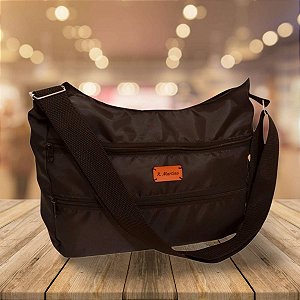 Bolsa Carteiro Alça Transversal Ajustável Unissex Em Nylon Impermeável Leve Confortável Espaçosa E Muito Estilosa