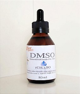 DMSO - Dimetilsulfóxido TESTE A SUA SENSIBILIDADE ANTES DO PRIMEIRO USO