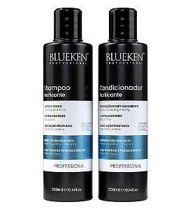 Kit Manutenção Purificante Shampoo e Condicionador 300Ml Blueken